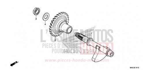 BALANCIER CRF450RH de 2017